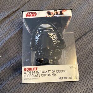 New & Sealed Disney STAR WARS - KYLO REN Goblet w/Chocolate Cocoa Mix